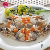 舟山海鲜宁波海鲜红膏呛蟹(250g-300g)/只 顺丰江浙沪包邮