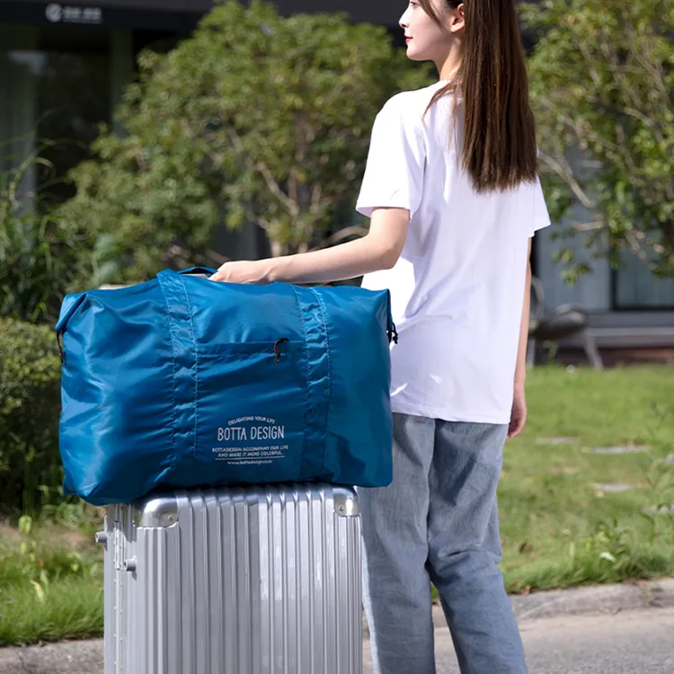 收纳旅行包大容量折叠旅行袋出差手提单肩便携加厚牛津布收纳包袋