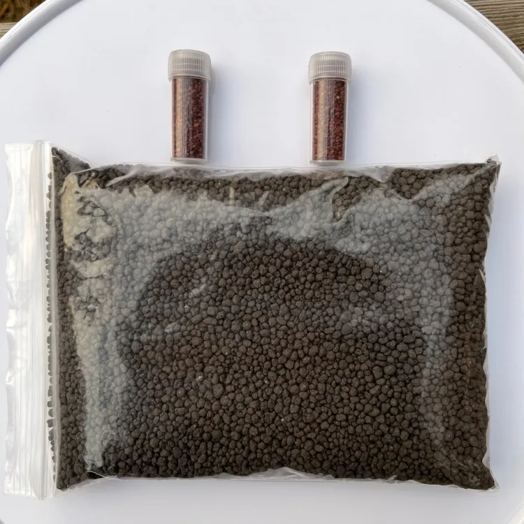 水草泥+种子 对叶水草过滤鱼缸生态