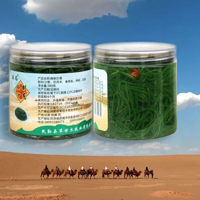 民勤特产沙漠沙葱蔬菜制品开罐即食美味鲜嫩