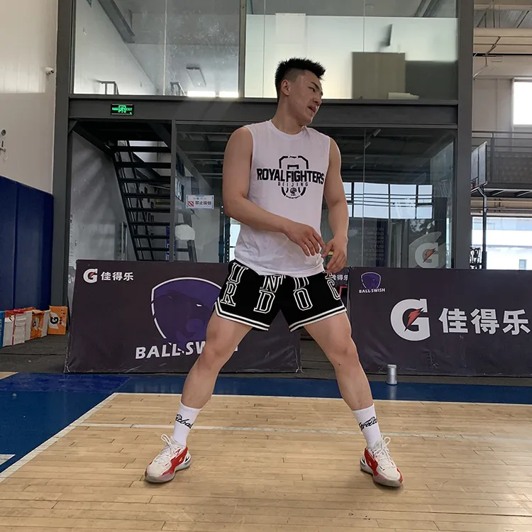 Drakcle Boo美式字母篮球运动男训练跑步健身速干情侣短裤五分裤