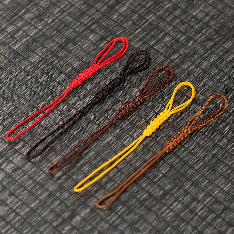 纯手工编织茶壶绳子紫砂壶盖绑壶绳防摔碎系壶绳功夫茶道养壶绳子