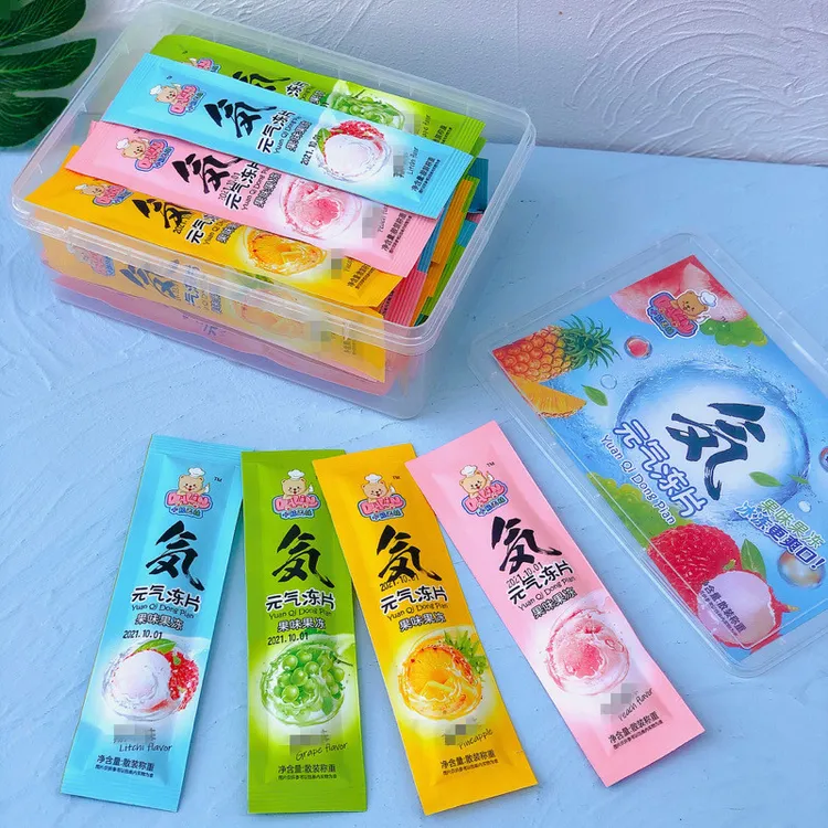 小熊达林元气冻片魔芋蒟蒻零食果冻手撕果板果味