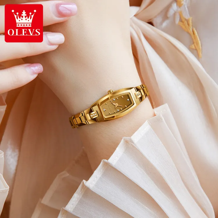 2025新款手表女士简约气质钨钢小巧精致牌名正品防水小众轻奢女表