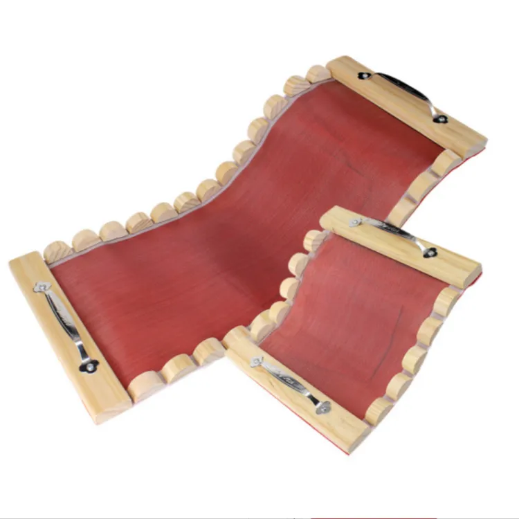 火龙长蛇龙骨督脉铺灸器具家用隔姜工具全身后背部艾灸盒脊椎木制