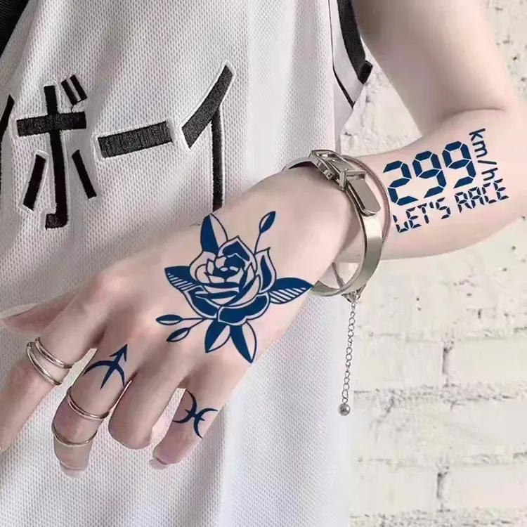 2025新款【草本防水纹身贴套餐*总连接】 选款备注编号， 无备注随机