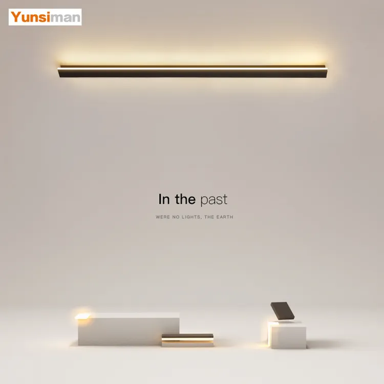 长条led壁灯创意卧室灯床头灯简约现代客厅灯背景墙灯饰中山灯具