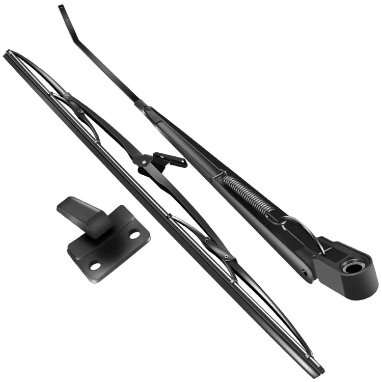 挖掘机雨刮器雨刮臂片适用小松卡特日立神钢三一沃尔沃优质臂片