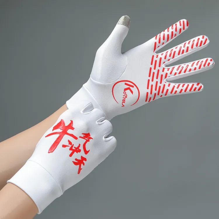 kortela/kortela防晒运动舒适户外越野跑步手套 秋冬防滑保暖耐磨