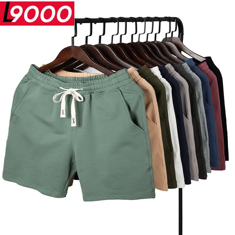 夏季不过膝四分短裤男士健身跑步运动裤宽松三分裤3分4分潮流卫裤