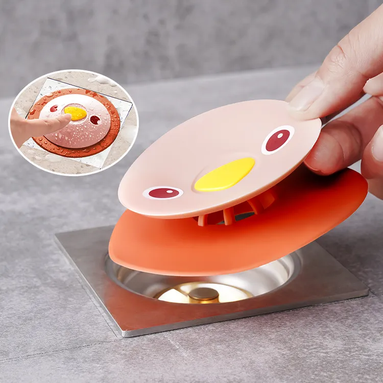 【靓涤】水池防臭防虫地漏洗脸盆塞子水槽浴盆漏水塞盖下水道堵口器