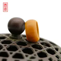 周派春毅核坊 素跑环橄榄核配饰文玩苏工纯手工长串配饰2