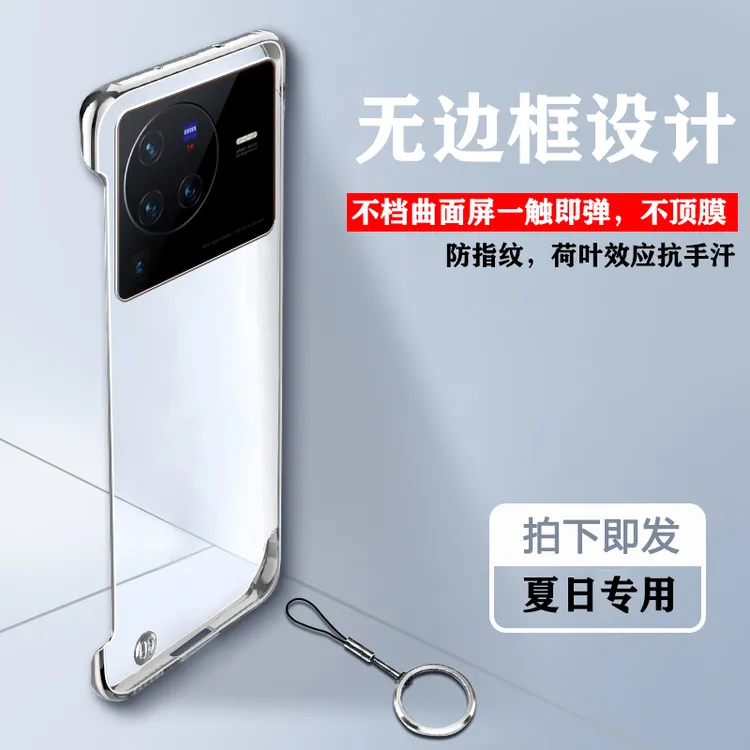 适用于IVO X80Pro超薄散热无边框手机壳【超薄磨砂+防指纹手汗】