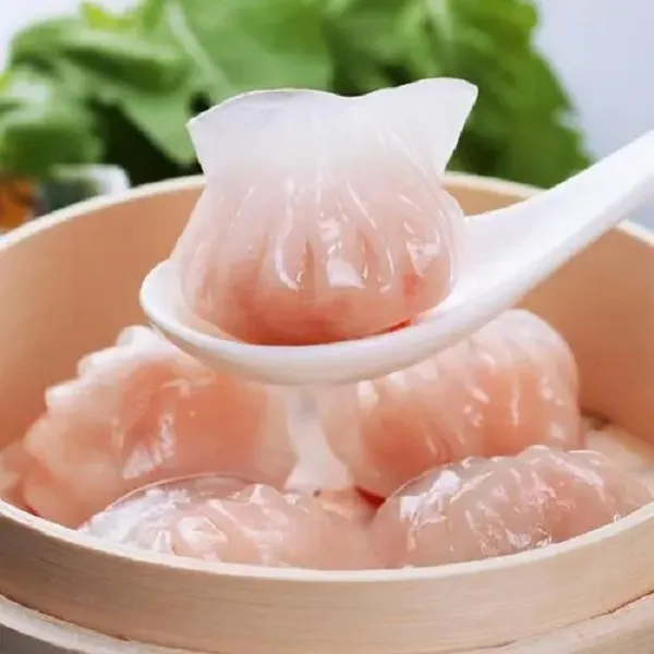 【顺丰包邮】港式美味水晶虾皇饺1kg优选方便速食港式手工大虾饺