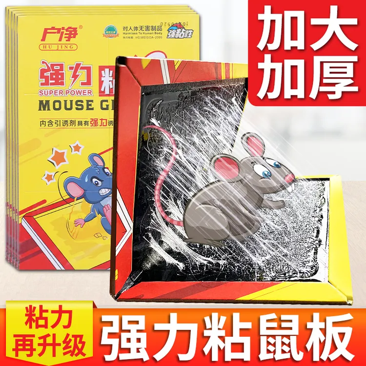 户净粘鼠板强力抓老鼠贴板大老鼠沾鼠捕鼠强力胶粘正品家用老鼠粘