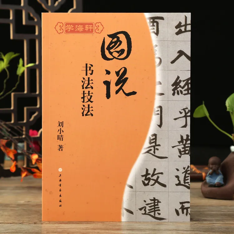 刘小晴图说书法技法理论教材楷书临摹教程书书法毛笔字帖