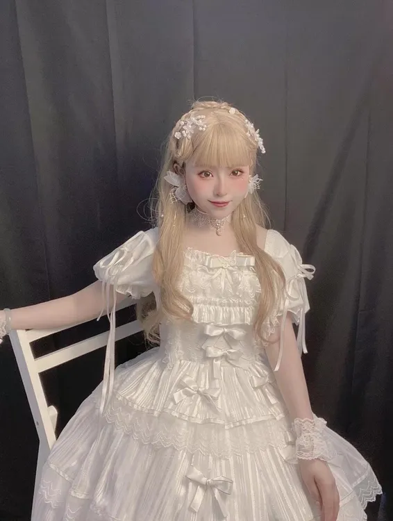 【现货】轻花嫁佳期如梦大全套现货op/jsk蕾丝