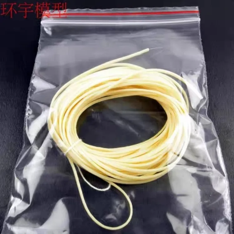 包邮FAI美国进口橡筋规格1*1.5航模飞机配件高弹力进口橡皮筋,2米