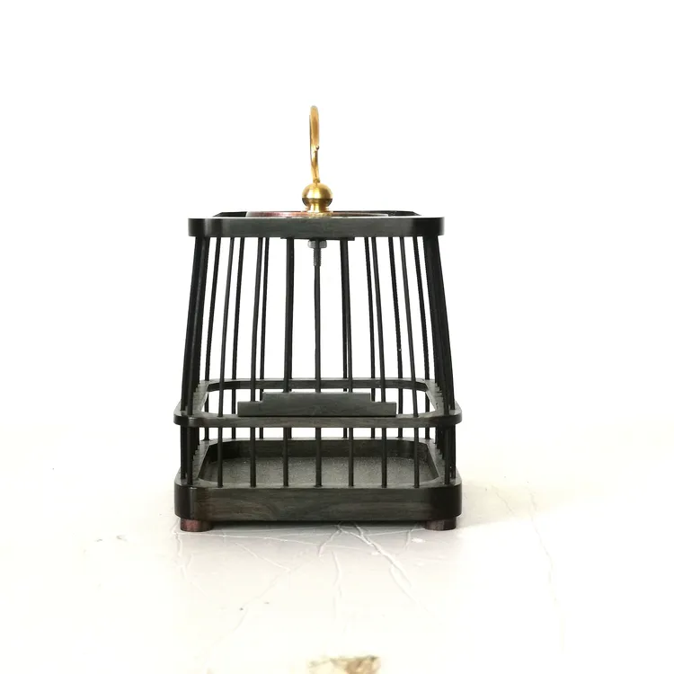 （赠小碗）梯形小蝈蝈笼异形蝈蝈笼鸣虫笼