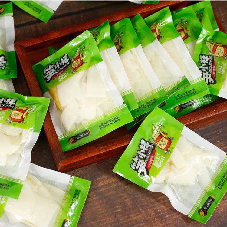 【笋小样】新鲜泡椒脆笋开袋即食笋尖竹笋片零食小吃酸辣竹笋袋装