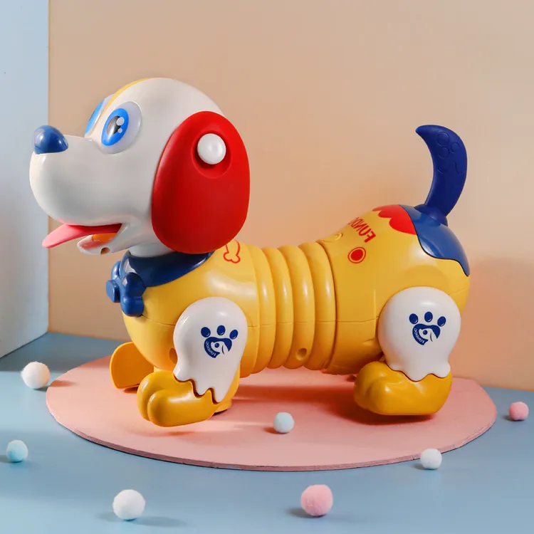 机器狗电动玩具小狗仿真会叫触摸1一2岁智能声乐学步男女孩宝宝