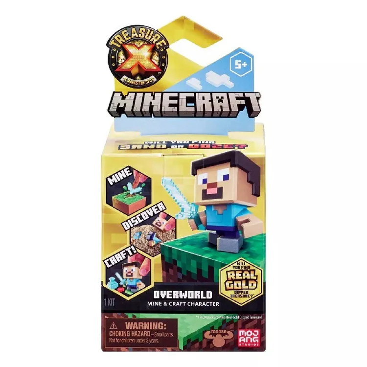 Treasure X联名我的世界Minecraft宝藏玩具Nether人偶盲盒