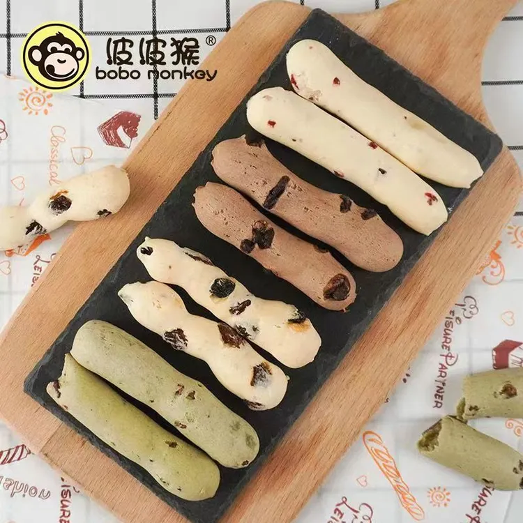 波波猴蔓越莓手指麻薯面包网红食用香甜营养软糯香软优质细腻饱腹