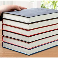 【超柔软皮面本】加厚商务笔记本本子简约学生日记本高颜值记事本