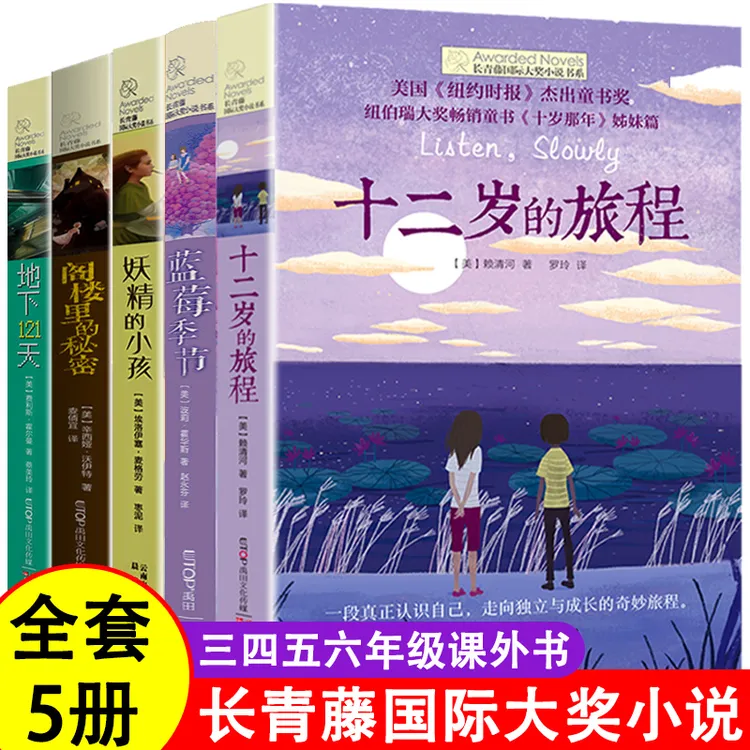 十二岁的旅程 长青藤国际大奖小说书系 青少年中小学生四五六年级