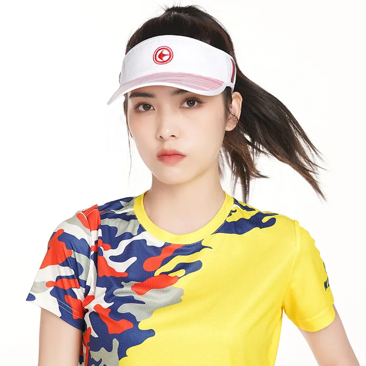 KUNLI/群力户外运动空顶帽防晒遮阳运动跑步帽防紫外线太阳帽子