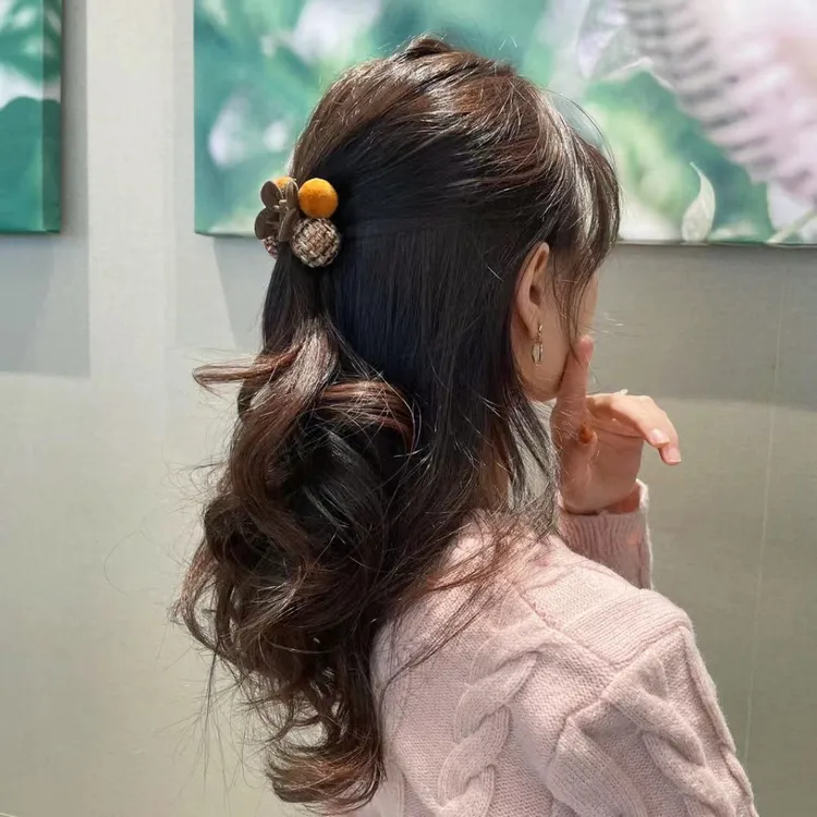 樱桃小抓夹 侧边夹刘海发夹可爱秋冬头饰