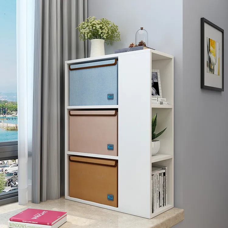 飘窗柜储物柜置物架阳台防晒专用收纳柜矮柜窗边柜炕柜整理地柜