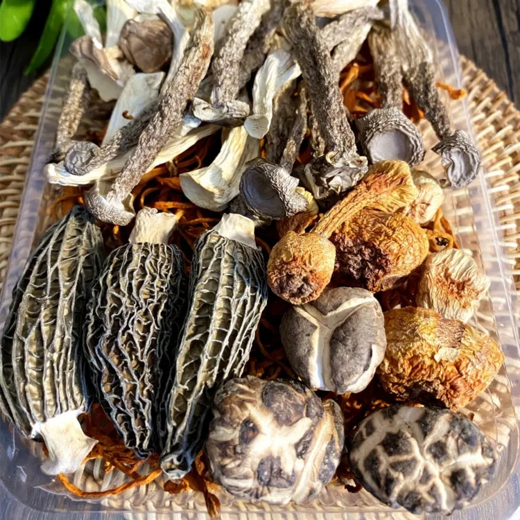 【主播推荐】羊肚菌六珍汤包 六种高山珍贵菌菇 煲汤养生食材60g