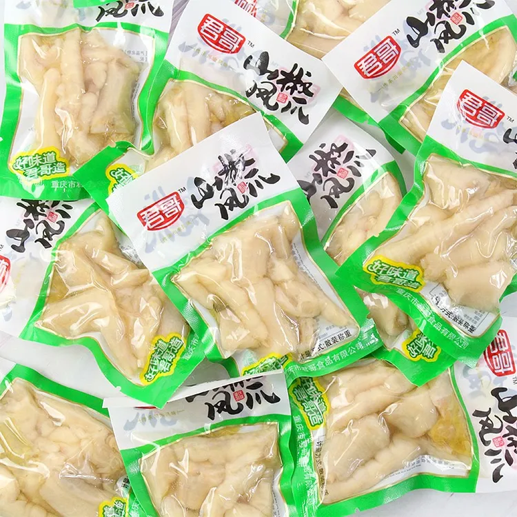 君哥泡椒凤爪散称小包装山椒鸡爪鸡脚网红解馋小零食小吃休闲食品