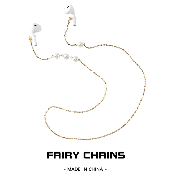 高级感挂脖珍珠轻奢眼镜链不规则眼睛链百搭气质时尚网红防丢链条