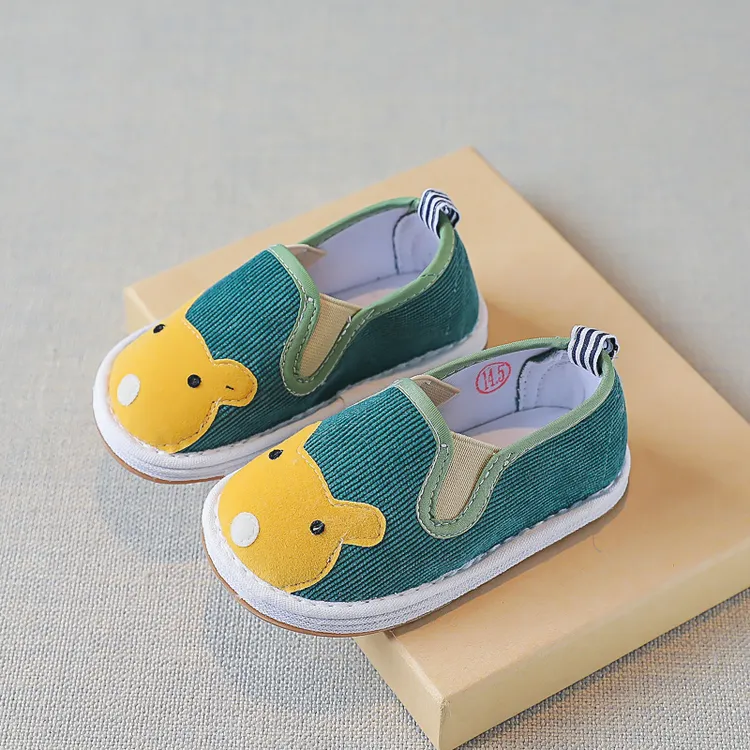 亲子老北京儿童手工小布鞋千层底宝宝鞋子2学步1-7岁男女春秋1086