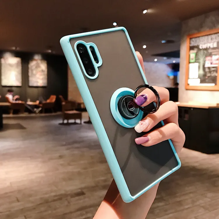 适用三星note10+5g手机壳肤感磨砂硅胶note10pro镜头全包防摔保