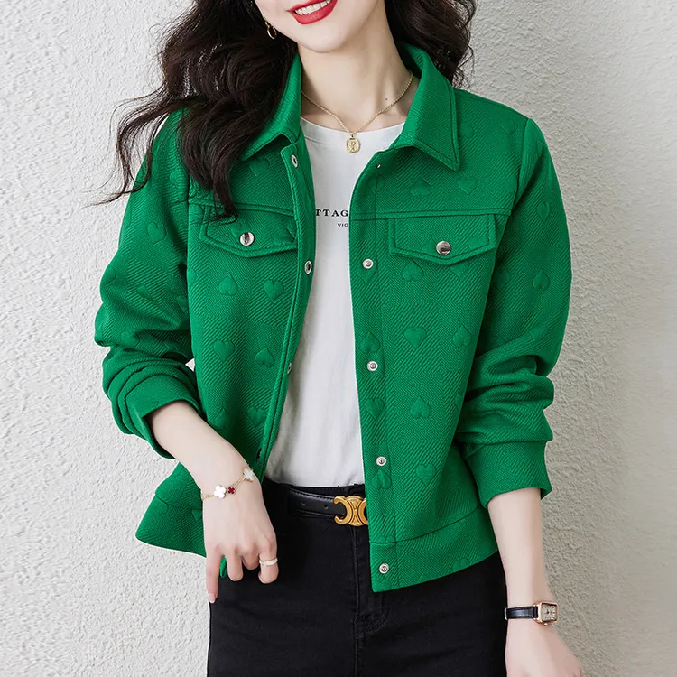 小香风休闲漂亮外套女初春秋装2025新款时尚名媛风夹克衫工装上衣