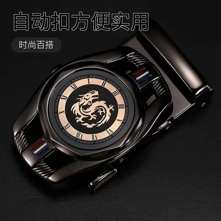 单卖皮带扣头男士腰带配件裤带卡头自动扣3.5cm男款皮带卡槽带扣