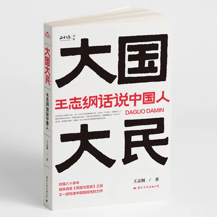 大国大民：王志纲话说中国人 中国大江南北历史人文社科书籍