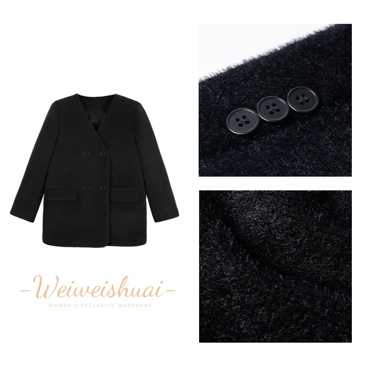 1265冬季时尚气质百搭白鸭绒羽绒服