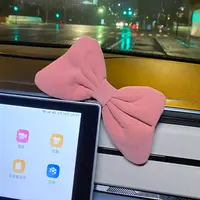 【右右妈妈专属】在逃公主汽车摆件中控台女生车饰蝴蝶结汽车装饰品