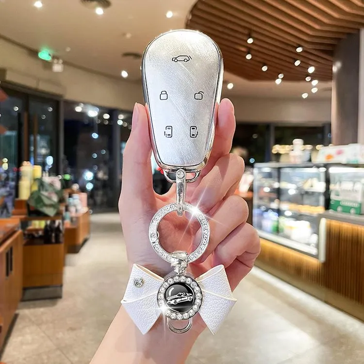 25款岚图梦想家钥匙套free318汽车岚图知音追光2025新款高档壳扣