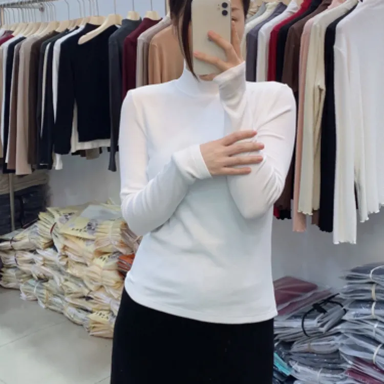 2024新款中领加绒打底衫内搭神器修身显瘦百搭8001