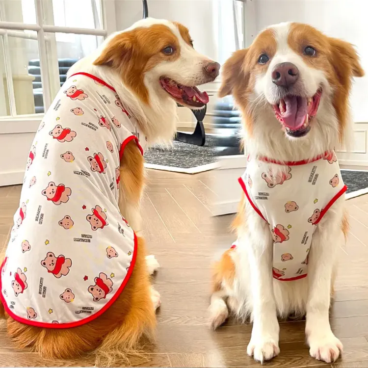 狗狗猫咪衣服夏天凉凉衣薄款泰迪柯基防掉毛宠物背心小中大型犬