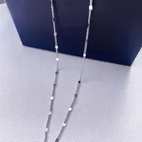 链子925银 点睛 气质简约单戴质感大版项链3006817