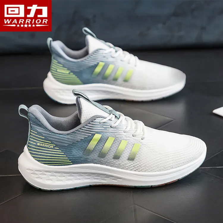 Warrior/回力网面运动鞋男鞋春季新款透气休闲轻便潮鞋0872