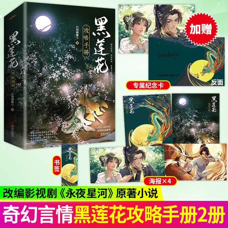 S黑莲花攻略手册改编影视剧永夜星河原著小说白羽摘雕弓古言小说