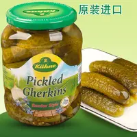 冠利酸黄瓜俄式酸青瓜俄罗斯腌小黄瓜罐头下饭菜德国进口汉堡配菜