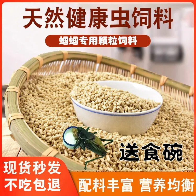 蝈蝈专用粮黑虫油葫芦口粮蝈蝈饲料鸣虫饲料幼虫饲料新鲜增强体质